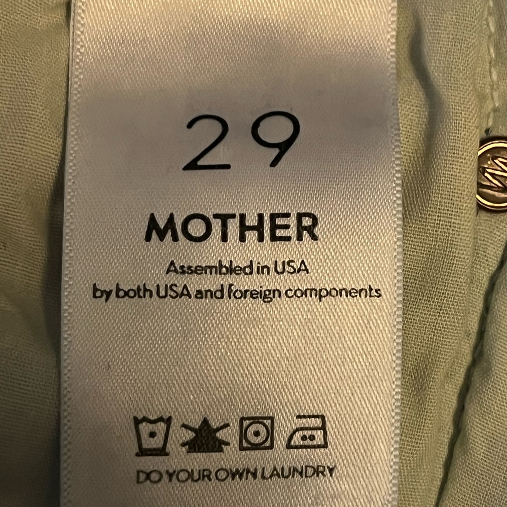 Mother Blue High Rise Skinny Jeans - Picture 3 of 4